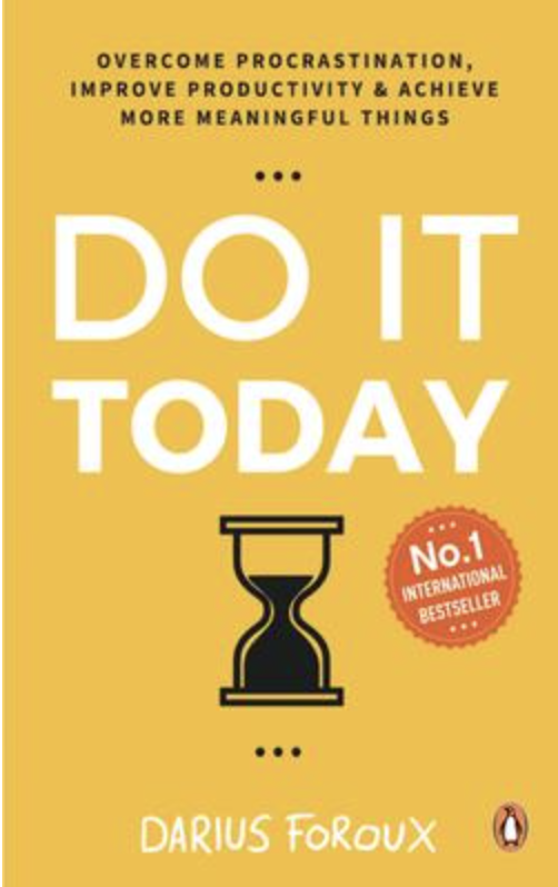 Do It Today: Book's Front-side Hard Cover(Refurbished version), Paperback